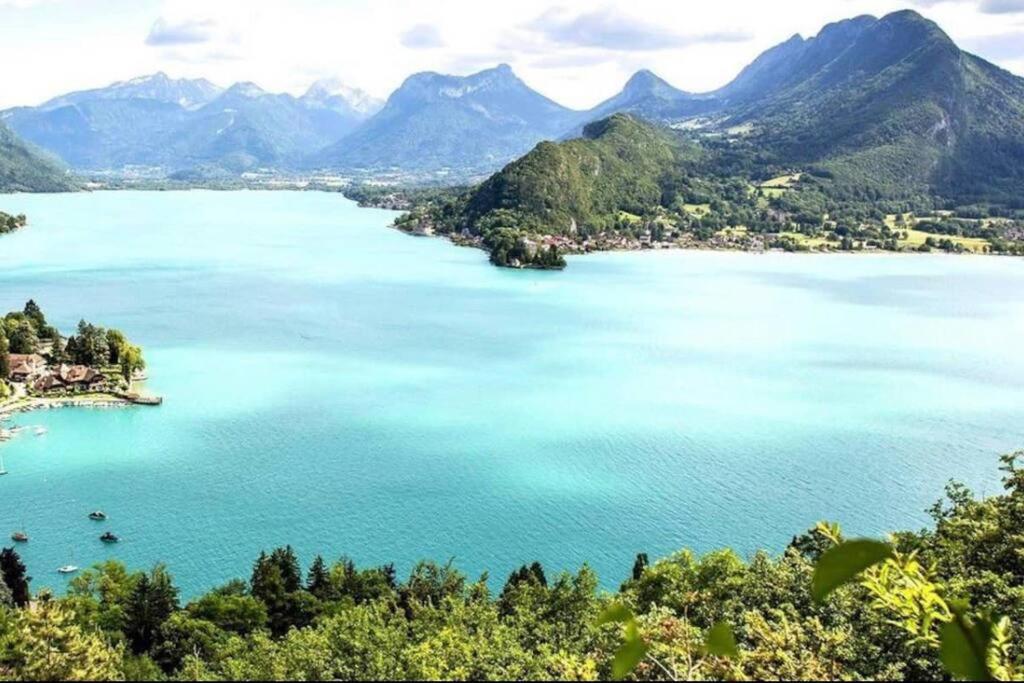 Appartement T2 Vue Panoramique Sur Annecy Seynod Exteriör bild